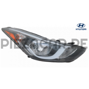 Faro delantero derecho para Hyundai New Elantra